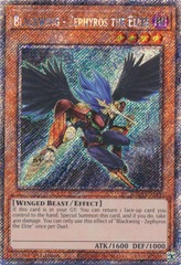 Blackwing - Zephyros the Elite - RA04-EN145 - Platinum Secret Rare - 1st Edition